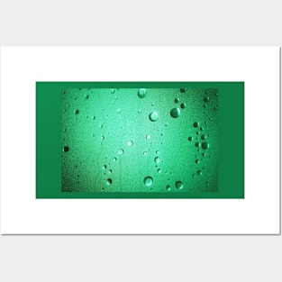 Shower Door – Green Posters and Art